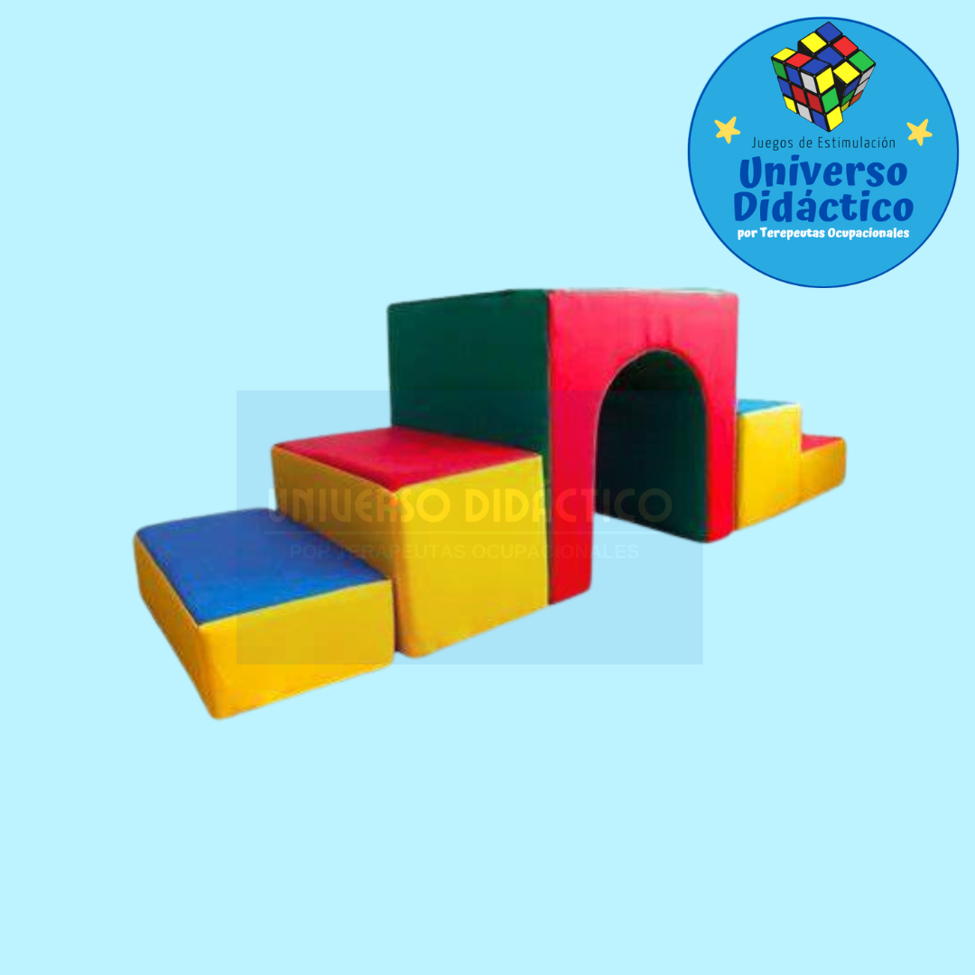 Juego con Tunel Multicolor