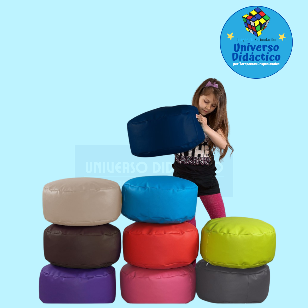 Puff de Colores (10 Unidades)