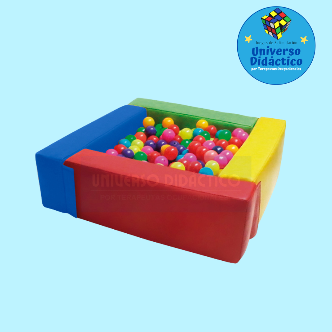 Piscina de Pelotas Cuadrada Medianas