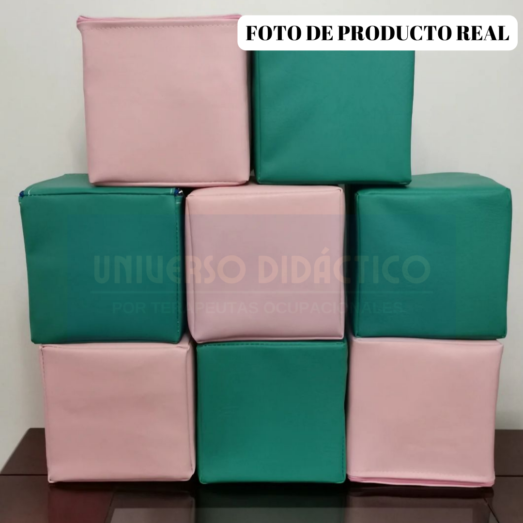 Set de 8 Cubos Multicolor